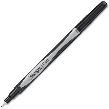 Newell Brands Sharpie Pen, permanent, Fine Point, Black, 4PK SAN1742661
